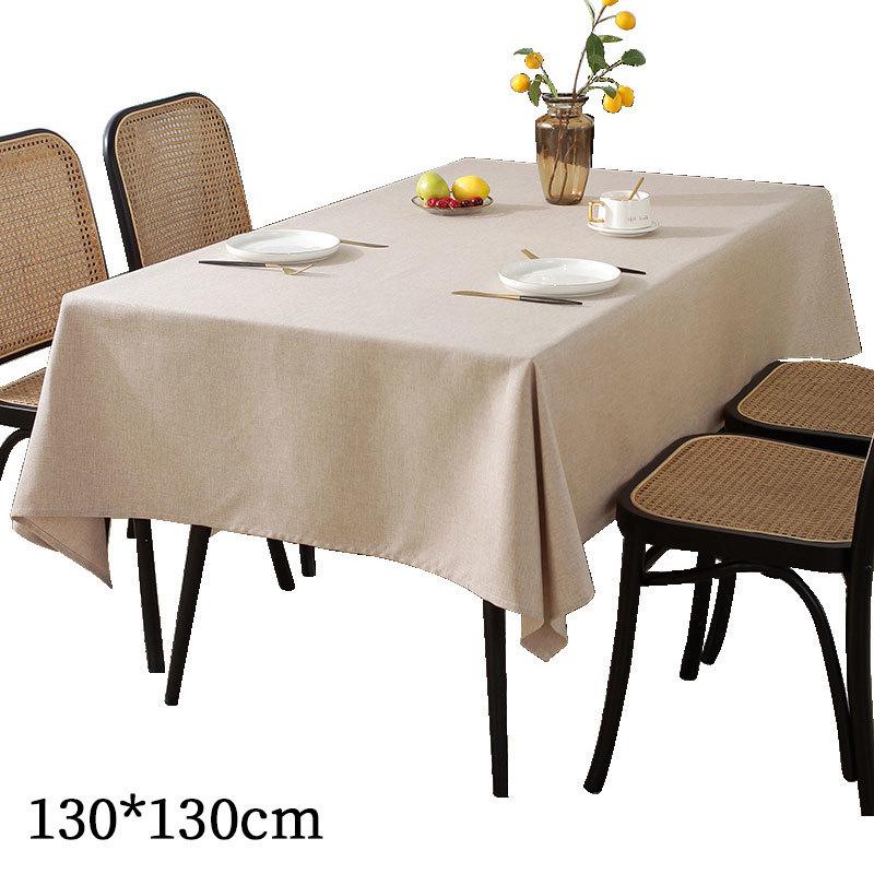 WaterProof Decorative Table Cloth Rectangular Tablecloths Dining Table Cover Simple and Modern TableCover Clot