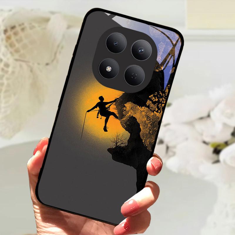 Для Xiaomi Redmi Note 15 Pro 5G Чехол Закаленное Стекло Чехол для Телефона Для Redmi Note15 Pro 15Pro 5G Coque Note15Pro Защита Камеры