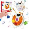 Монтессори Розетка-вкладыш Сенсорная доска Игрушка для занятий Развивающая игрушка для детей Имитация вставляемой вилки Свет Звуки Развитие мелкой моторики
