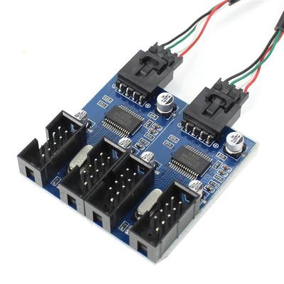 9-контактный USB удлинительный кабель для материнской платы: Плата USB 2.0 хаба 1 к 4 / 1 к 2