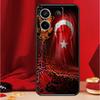 Чехол с флагом Турции для Xiaomi Redmi Note 14 13 12 11 10 15 Pro Plus Redmi 15 13 15C 13C 10C 12C 14C Funda