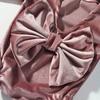 Infant Girl Photoshoots Romper with Large Back Bowknot and Matching Headwear Set Newborns Photography Jumpsuit