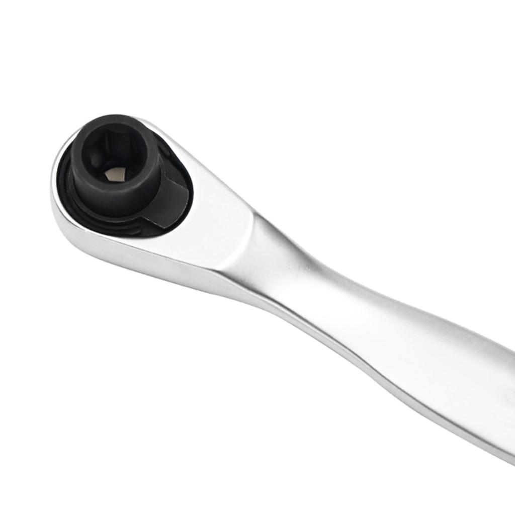 Bicycle Ratchet Spanner Set Quick Release Socket Repair Tools 1/4 Allen Key Wrench Screwdriver Hand Tool