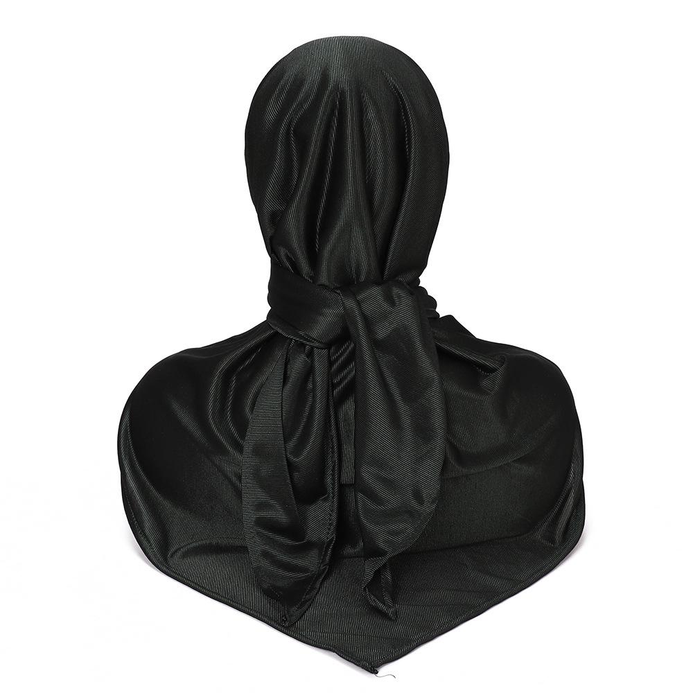 New Fashion, Women's Knitted Headscarf, Bright Silk Wide-brimmed Design Headscarf