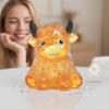 Cute Highland Cow Squishy Fidget Toy, Glitter Sequin Squeeze Stress Relief Toy, Soft Rebound Sensory Toy, Desktop Ornament for Kids Adults