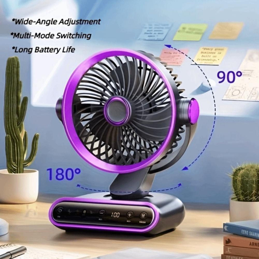 Timer High-Power Electric Fan 4 Modes Household Air Circulator Indoor Standing Fan Bedroom