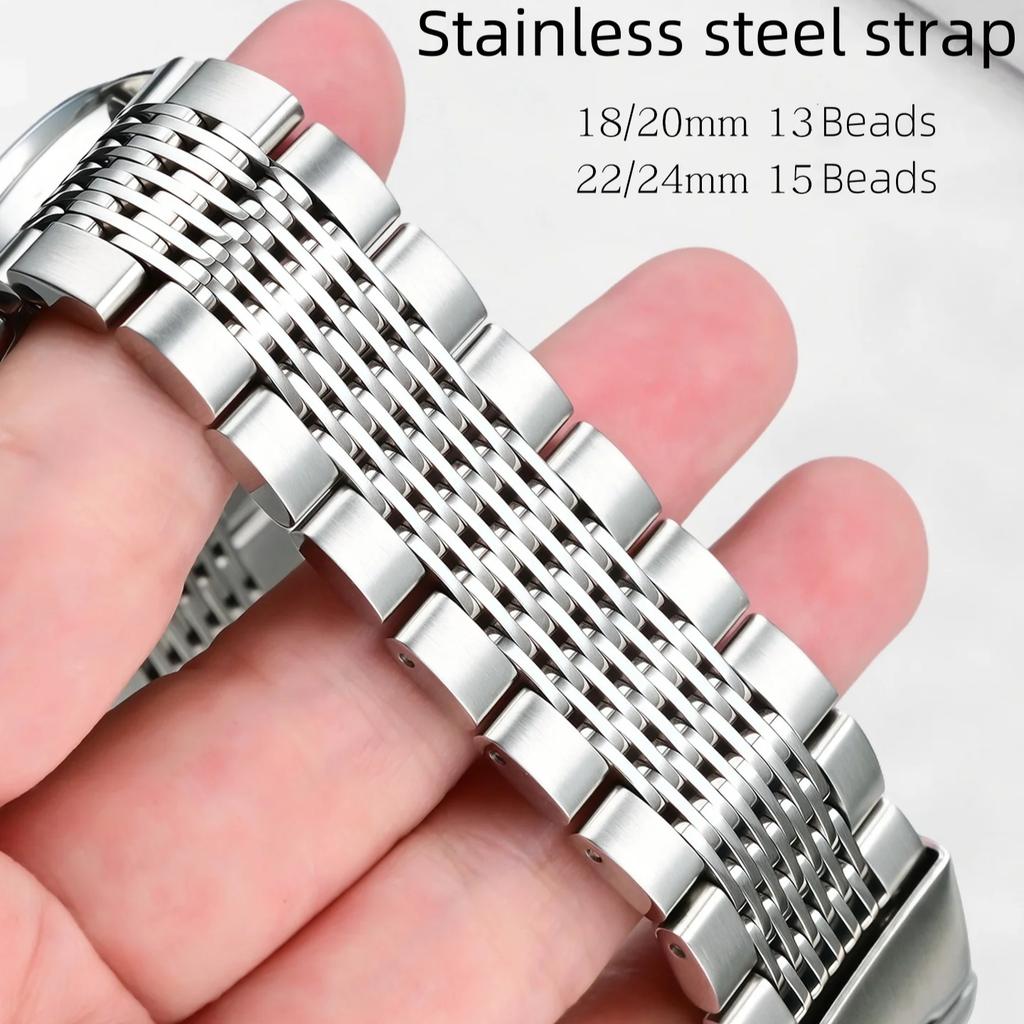 18/20/22/24 мм Универсальный ремешок из нержавеющей стали для Omega Seiko с быстросъемным креплением для Samsung Huawei gt5 Мужской Женский Браслет
