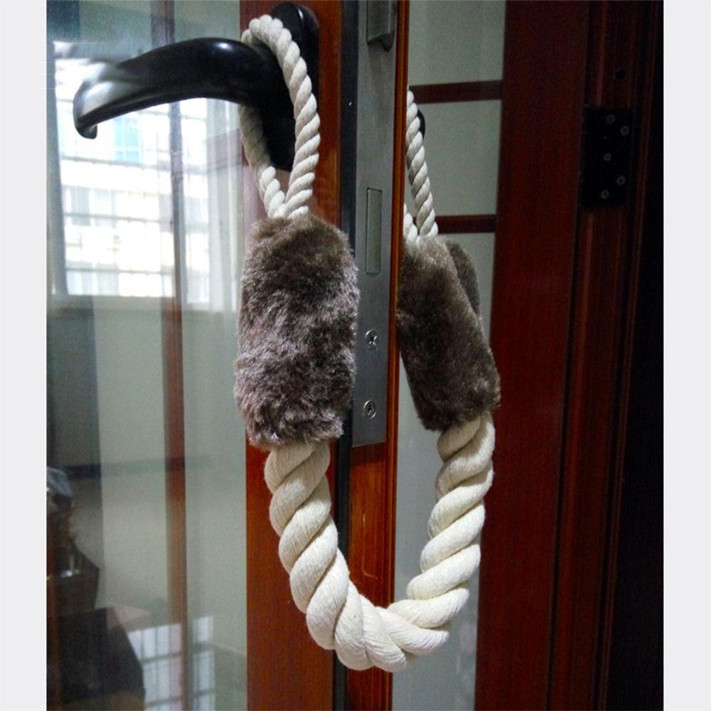 Использование Декоративные Веревочные Защитники Дверей Клин Дверные Ручки Стопоры Веревочный Дверной Стопор Дверная Ручка