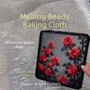 5Pcs Non Stick Melting Beads Baking Cloth Strawberry Heat Resistant Ironing Sheets  Handmade Hobby