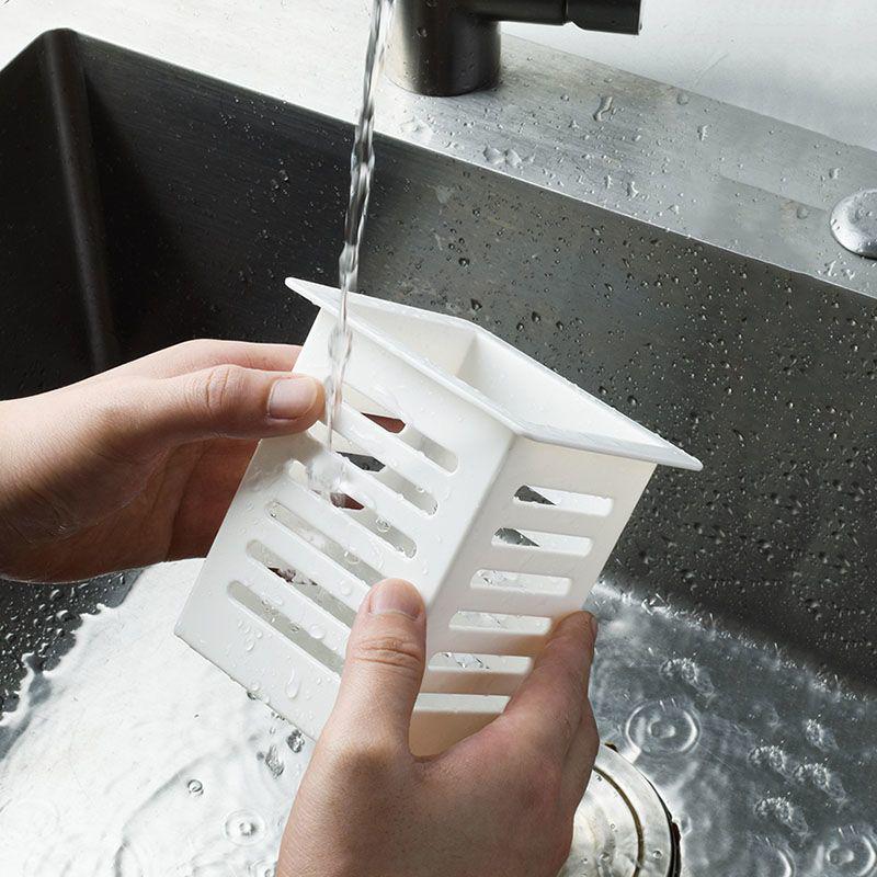 Wall-Mounted Chopstick Holder and Storage Basket