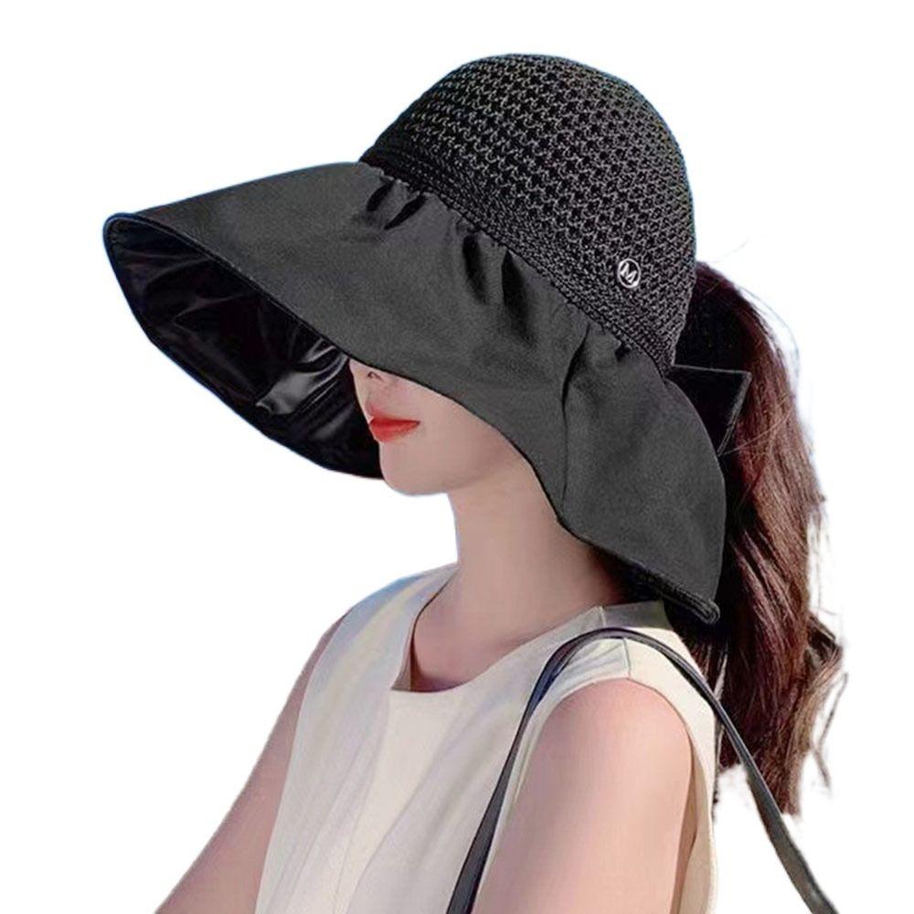 Кепка от солнца с широкими полями, складная шляпа от солнца, летняя панама