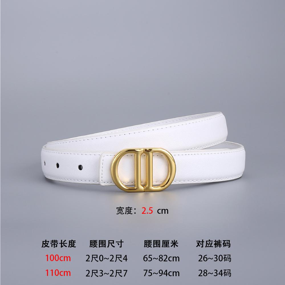 Ремень Cd женский кожаный сплав гладкий пряжка ремень женский декоративный ремень из коровьей кожи