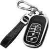 Подходит для брелка Honda (с цепочкой ключей), совместим с Accord Civic CR-V HR-V Passport Premium TPU брелок