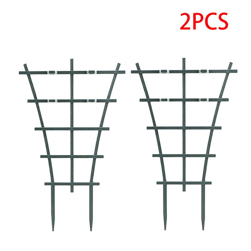 2/4/6pcs Plants Climbing Trellis Plastic Plant Support Holder Superimposed Potted Vines Climbing Rack Gardening Supplies