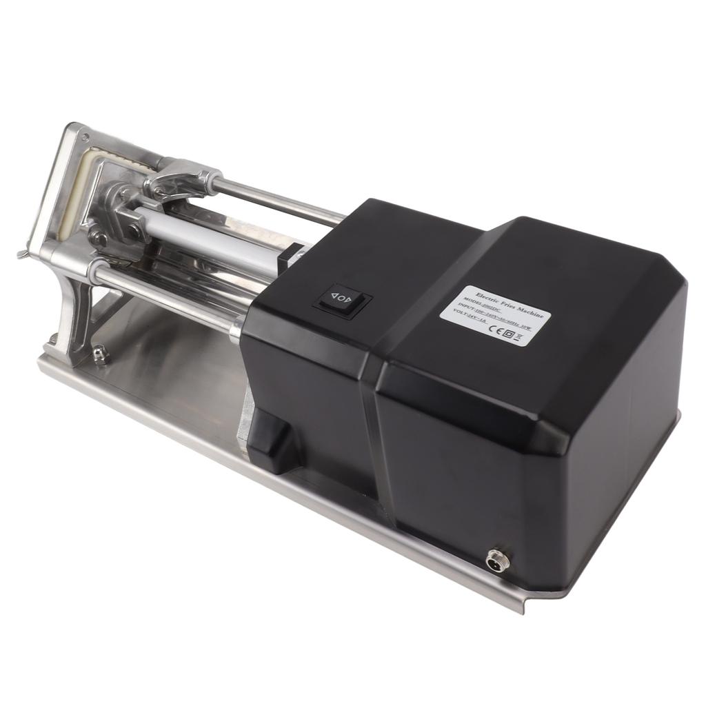 French Fry Cutter Heavy Duty Stainless Steel Electric Potato Chip Cutter for Commercial Household