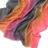 New Gradual Change Color Splicing, Casual Women's Hand-painted Scarf, Head Scarf, Headscarf