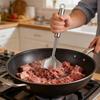Нержавеющая сталь 304 Измельчитель мяса из нержавеющей стали Мясорубка с длинной ручкой Дополнительное питание