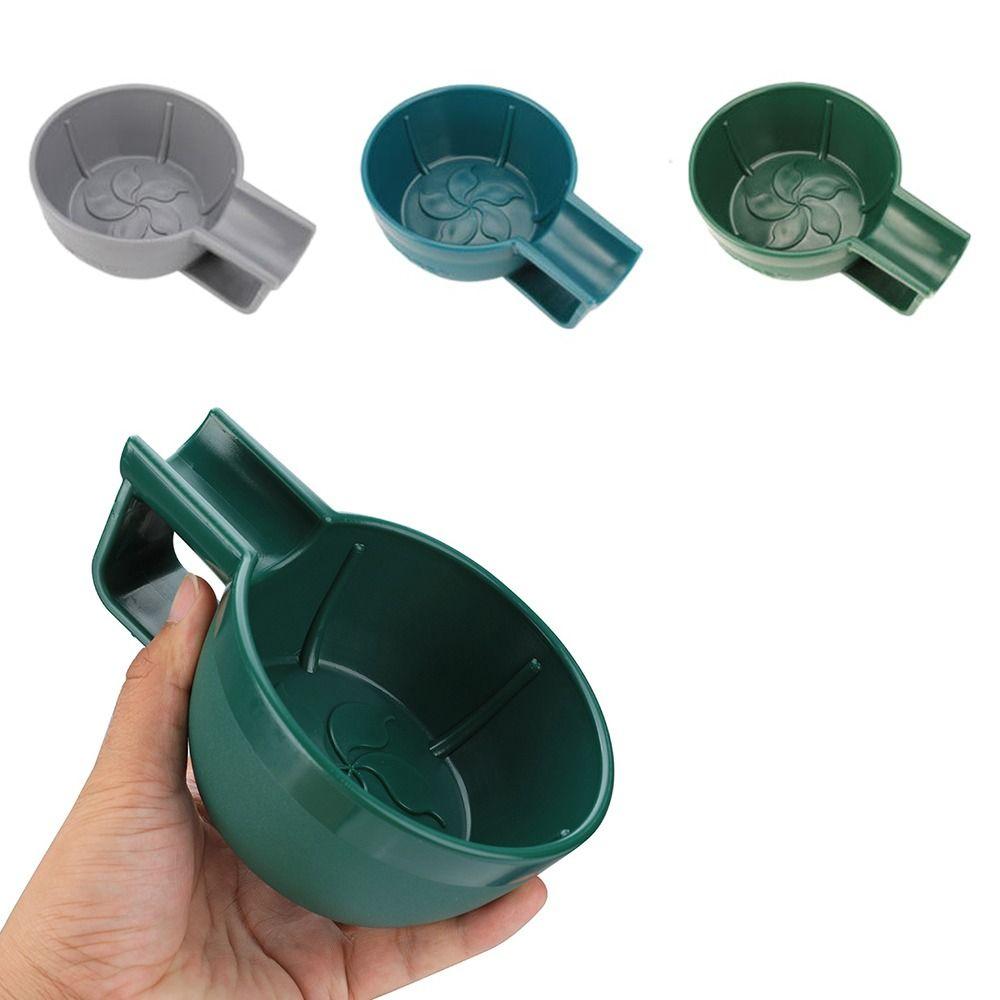 Portable Shaving Foam Bowl Plastic Shave Cream Cups Convenient Rim Shaving Mug Man