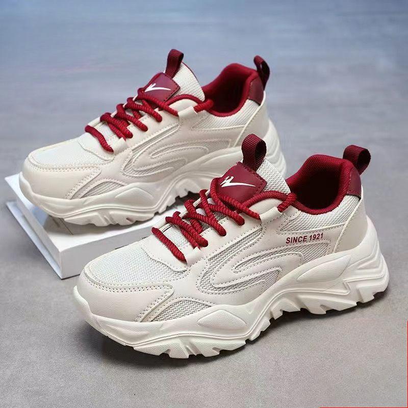 Женские кроссовки Модные массивные кроссовки Женская спортивная обувь для тенниса на платформе Легкая обувь