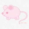 Cute Mice Cartoon Computer Iron On Heat Transfer Printing Vinyl Patches Sticker for Clothes DIY Appliques Washable Patches