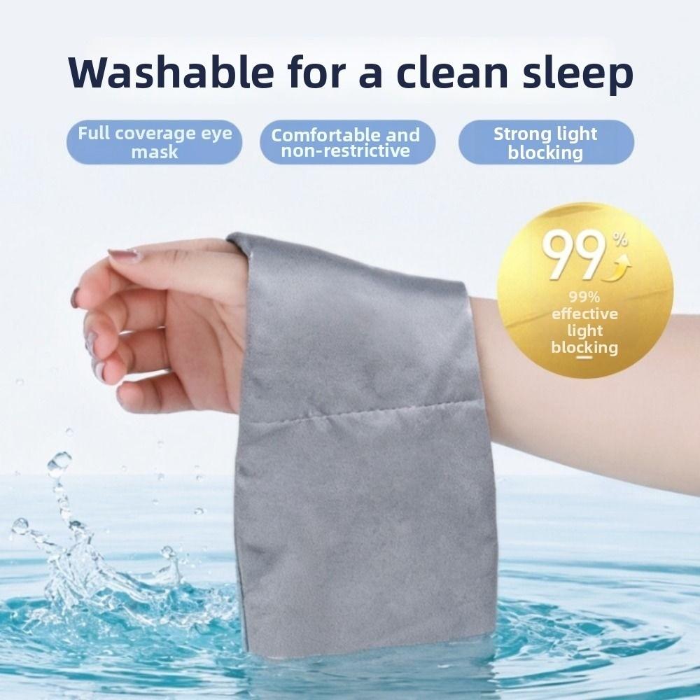 Light Blocking Gravity Sleep Mask Comfortable Eyepatch Skin-Friendly Weighted Eye Mask Home Travel