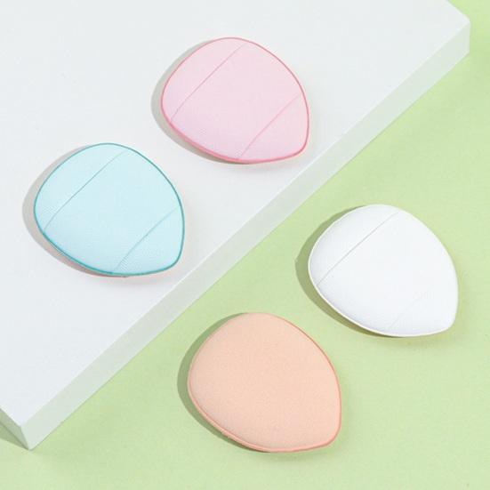 5 шт./12 шт. мини-пуховки для пальцев, компактные, легкие, каплевидные, с мягкой текстурой, эластичные спонжи для макияжа