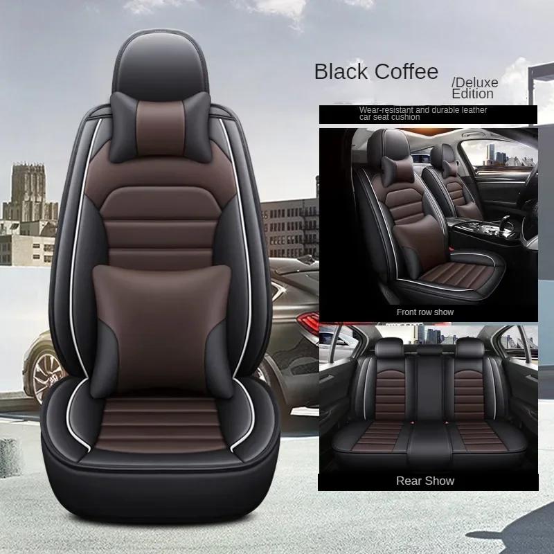 Universal Full Coverage 5 Seat Car Seat Cover for HONDA Shuttle Inspire XRV HRV Pilot Element Insight Prelude Car Accessories