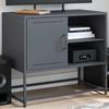 VidaXL TV Cabinet Anthracite 68x39x60.5 Cm Steel, TV Stand, TV Sideboard, Multimedia Cabinet, TV Bench, Hi-fi Cabinet, Center of 846520