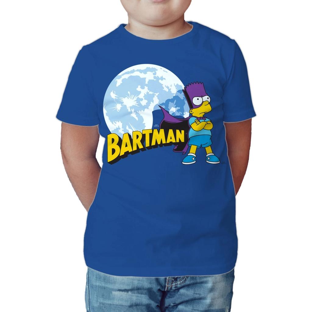 The Simpsons Bartman Watcher Official Kids T-Shirt Retro Cartoon Homer Bart Tee