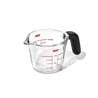 Мерный стакан OXO стеклянный 250 мл термостойкий для микроволновой печи и посудомоечной машины 11397200