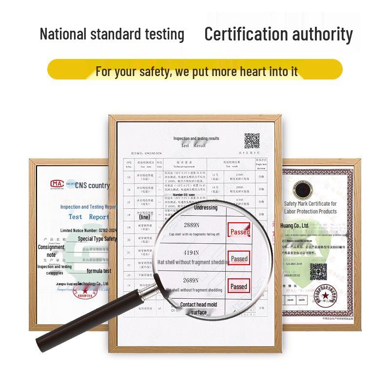 LIKAI Safety Helmet: Thick, Impact-Resistant Construction Site Protection with Customizable Printing for Supervisors and Engineers