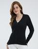 Women's V Neck Full Sleeves Cardigan
