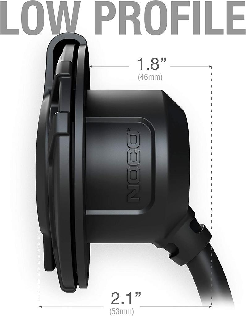NOCOGeniusgcp1 Black 13Amp125VAC Port Plug