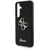 Etui Do Samsung Galaxy S25 Guess Glitter Metal Logo Czarne