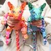 Домашнее украшение 50 см 3D-печать Сфинкс Кот Животное Игрушка Реалистичная Безволосая Кукла Сочлененная Кошка Плюшевая Игрушка Коллекция для Любителей Кошек