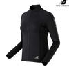 Half Club Nbmdc33022 Bk BaSic Zip Up RaSh Guard Women S RaSh Guard Number