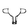 Для BMW F шасси F06 F10 F11 F12 F15 F16 F20 F21 F22 F23 F30 F32 F34 ABS карбоновая текстура салона автомобиля рулевое колесо отделка