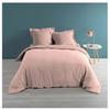 Housse De Couette - Percalines - 240x260 Cm - 100% Coton - Rose - Style Classique