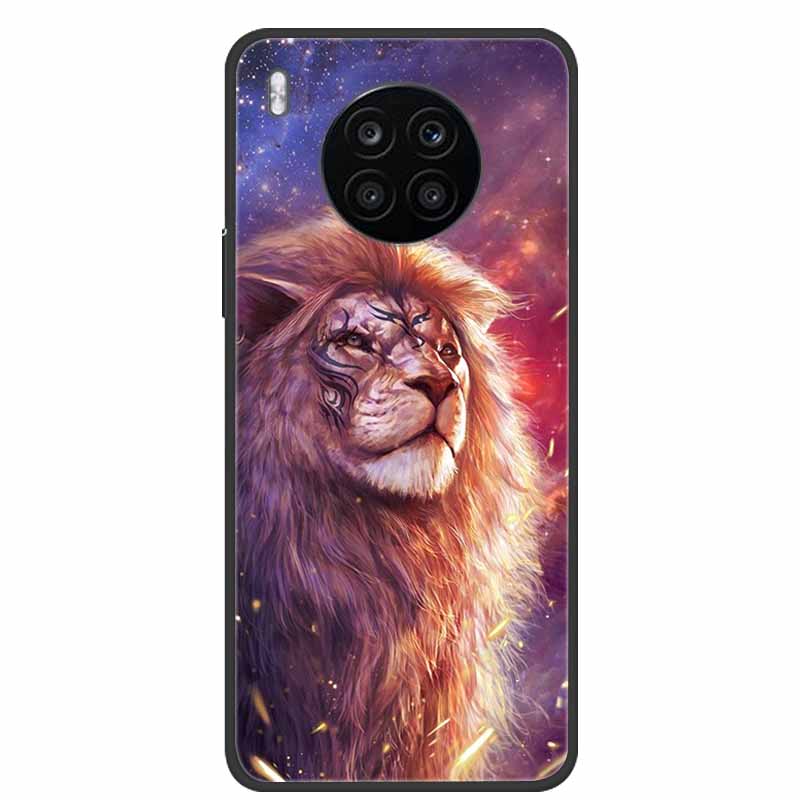 For Honor 50 Lite Case Shockproof Soft silicone TPU Back Cover For Huawei Honor 50 Lite Phone Cases Honor50 Lite Cute Cartoon