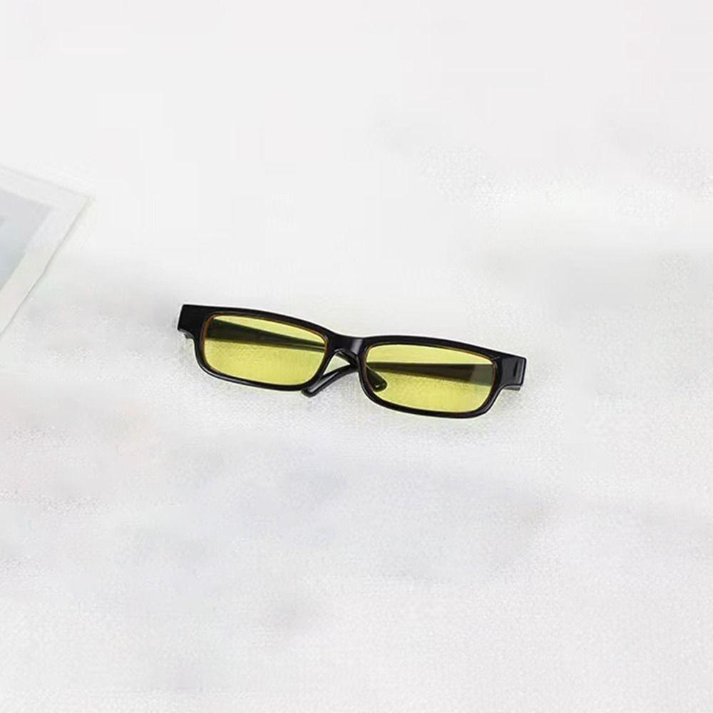 Lovely Plush Doll For Blythe Toys Eyewear Clear Lens Eyeglasses Plastic Doll Glasses