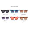 Fashion Square Sunglasses Woman Designer Luxury Man/Woman Cat Eye Sun Glasses Classic Vintage Uv400 Outdoor