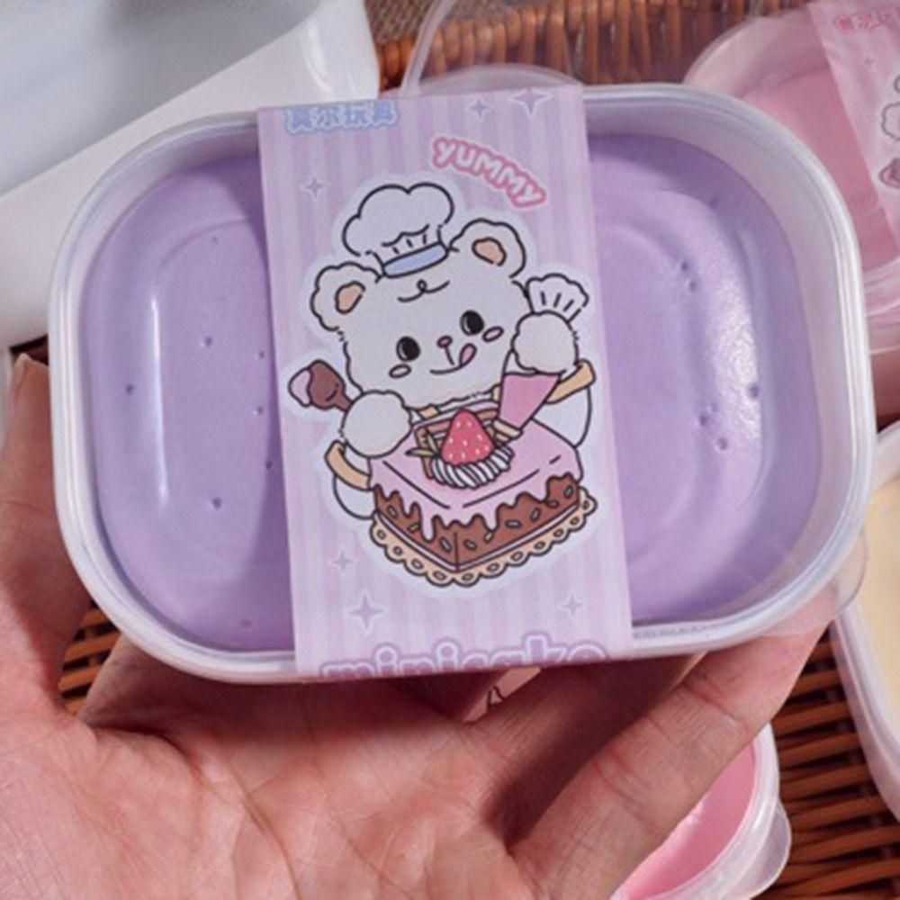 Kneading Design Simulation Cake Box 3D Handmade Squishy Sensory Toy For Adults And Children