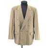Made In Germany//Luxury Loro Piana Fabric/Cashmere/Double Jacket/4/LL/Beige Tone/Blazer/Tailored(USED)