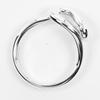 TIFFANY&Co. Open Wave Ring Silver925 #4.9(US Size) 3.2g Women Used