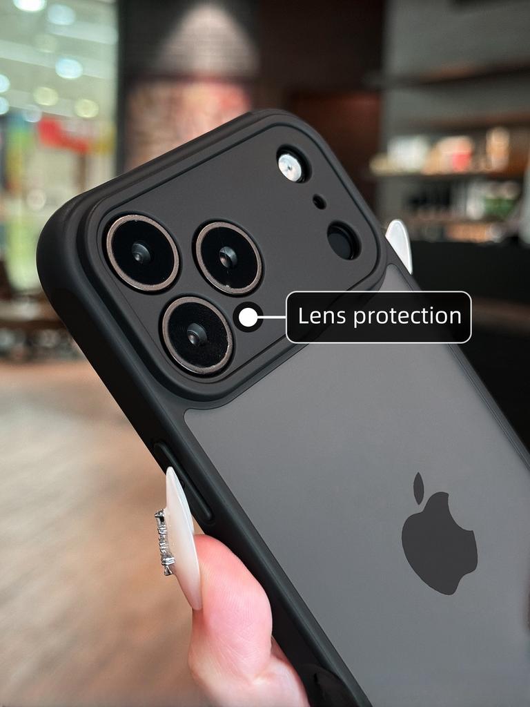 Роскошный матовый прозрачный чехол для телефона для iPhone 17 11 12 13 14 15 16 Pro Max Plus 17 Air Противоударные бамперные чехлы Крышка
