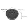 4Pcs Desktop Cable Hole Covers Round Desk Wire Grommets Plastic Cord Hole Plugs Wire Organizer for Office Computer Desk