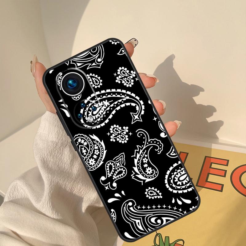 Королевский чехол-бандана в стиле пейсли для Honor Magic 8 Pro 7 6 5 Lite Чехол для Honor 200 400 50 70 90 X8a X8b X9a X9b X9c