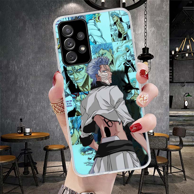 Гримджоу 6 Bleach Мягкий чехол для телефона для Samsung Galaxy A13 A14 A15 A16 A17 A53 A54 A55 A56 A57 A33 A34 A35 A36 A37 A23 A24 A25 A26