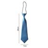 Short Style Cute Decoration Solid Color No Small Tie School Kids Tie Wedding Elastic Neck Tie