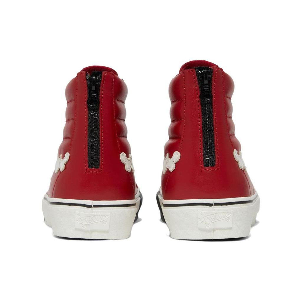 Blends x Vans Sk8-Hi Reissue Zip LX Невыпущенная коллекция - Перец чили Унисекс кроссовки Красный VN0000SPE01